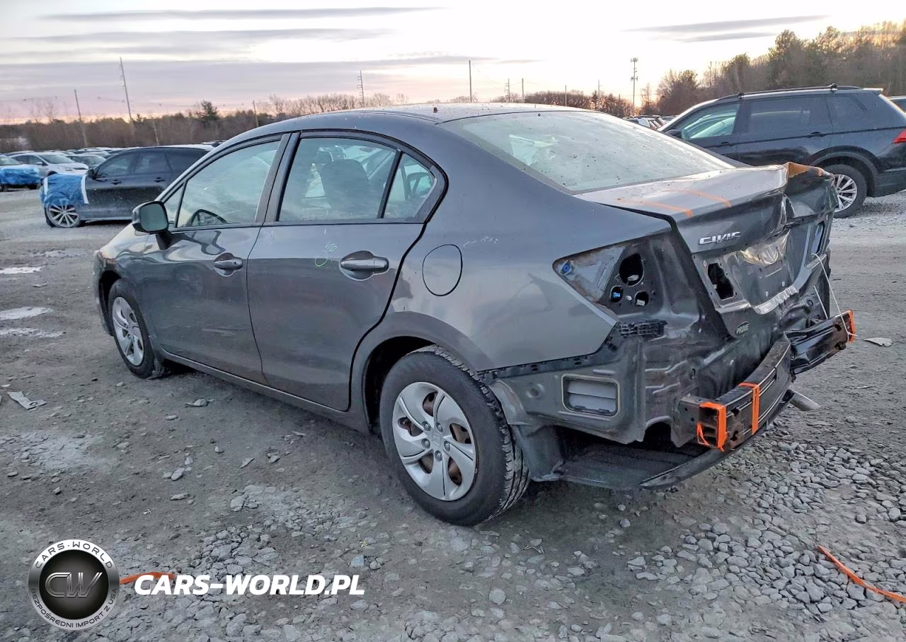 2013 Honda Civic Lx VIN:2HGFB2F58DH509386 - 2
