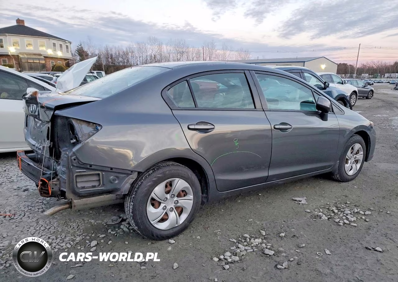 2013 Honda Civic Lx VIN:2HGFB2F58DH509386 - 3