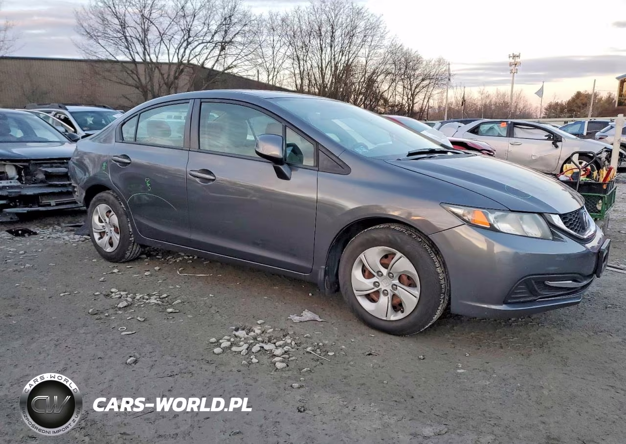 2013 Honda Civic Lx VIN:2HGFB2F58DH509386 - 4