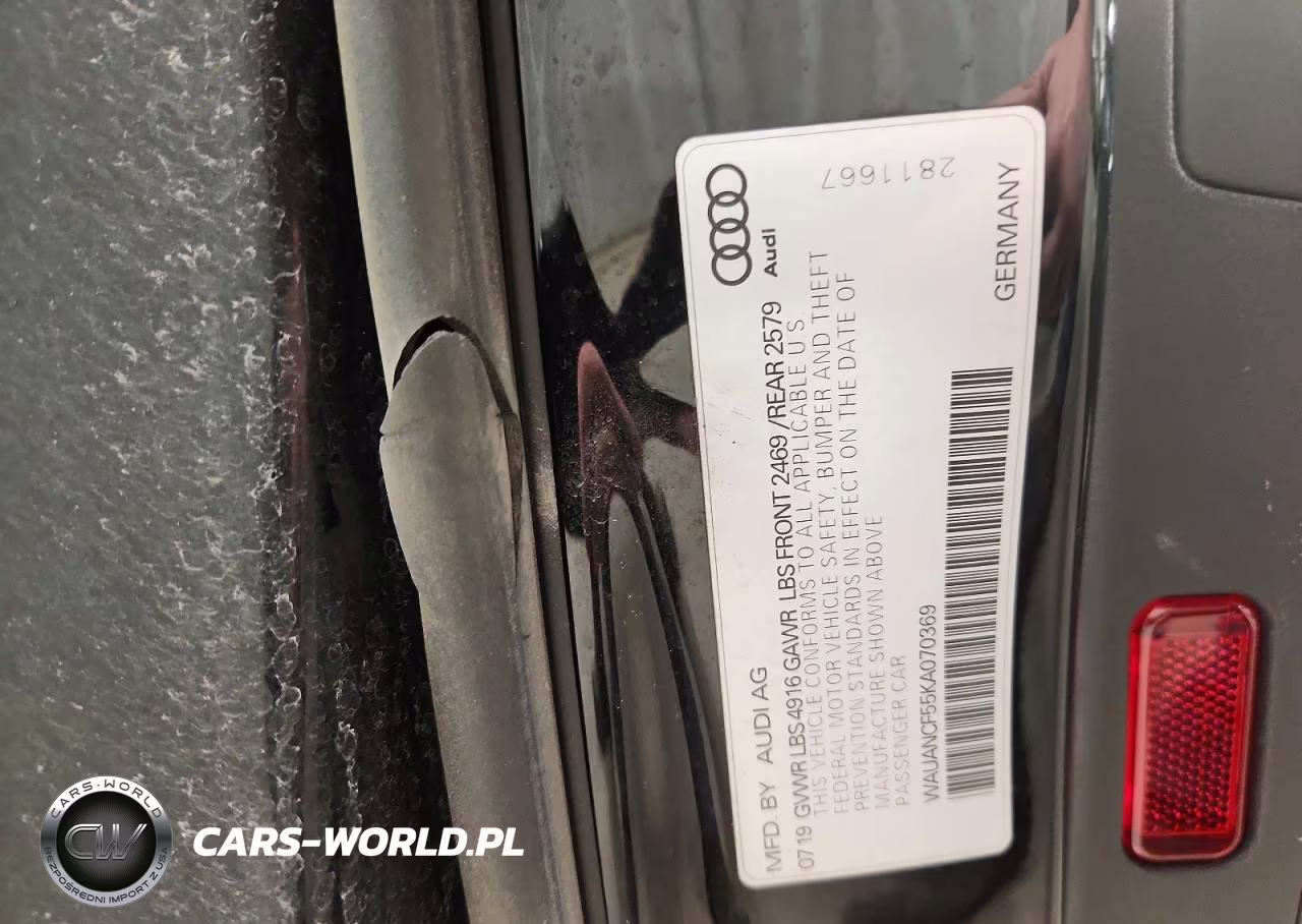 2019 Audi A5 Premium VIN:WAUANCF55KA070369 - 12