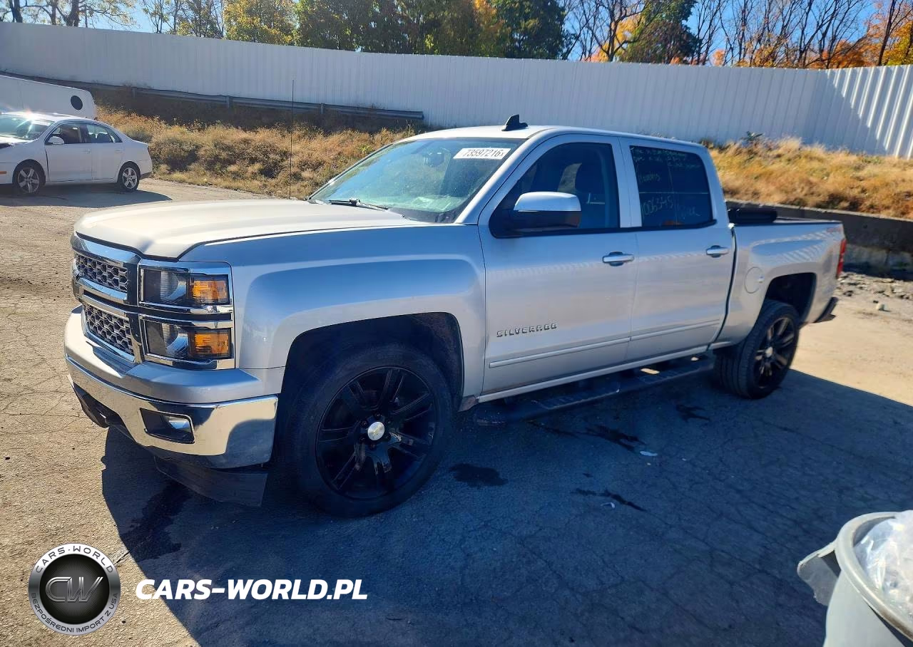 2015 Chevrolet Silverado K1500 Lt VIN:3GCUKREC1FG242898 - 1
