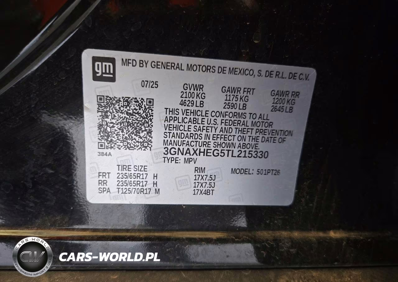 2026 Chevrolet Equinox Lt VIN:3GNAXHEG5TL215330 - 13