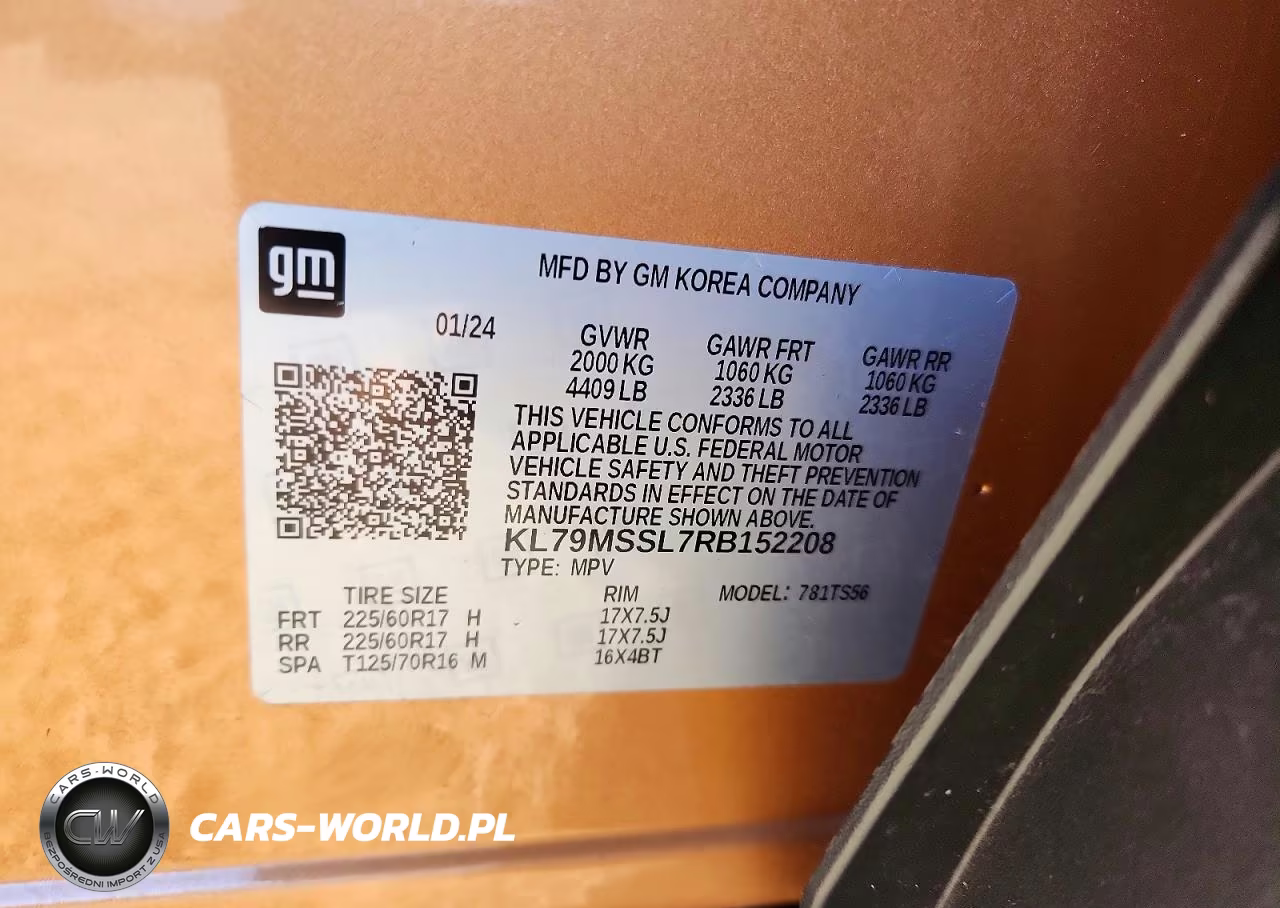 2024 Chevrolet Trailblazer Activ VIN:KL79MSSL7RB152208 - 13