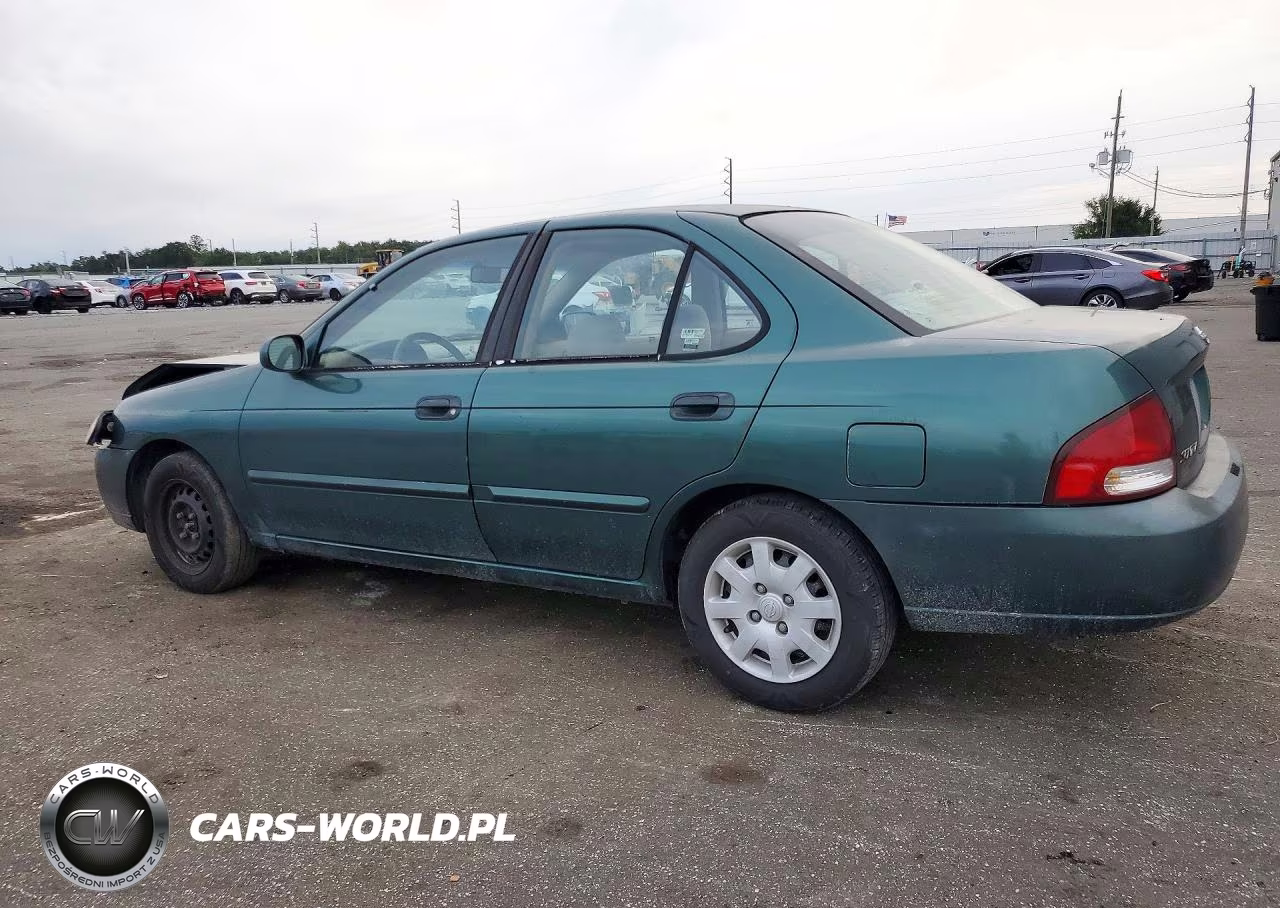 2000 Nissan Sentra Xe VIN:3N1CB51D2YL329208 - 2