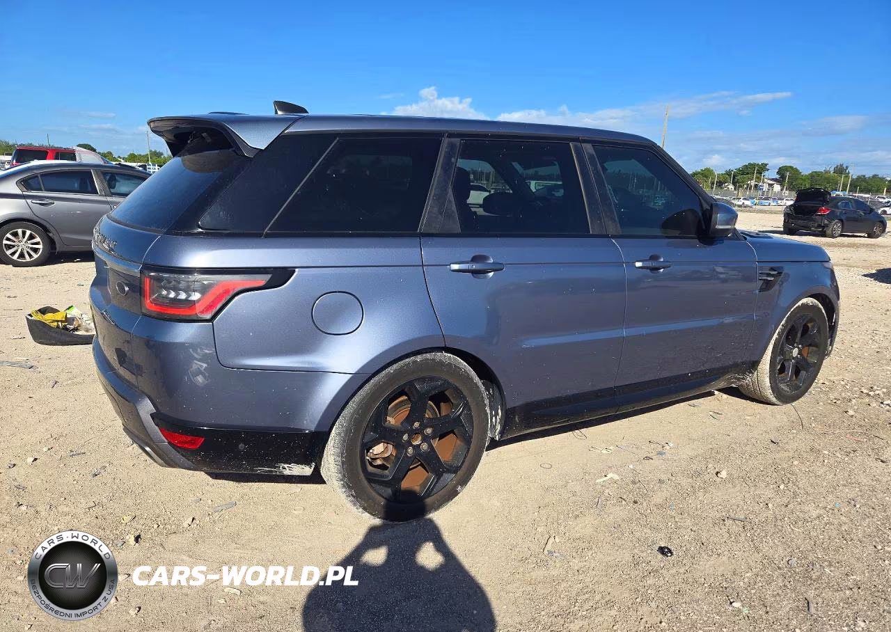 2020 Land Rover Range Rover Sport Hse VIN:SALWR2RK0LA882472 - 3