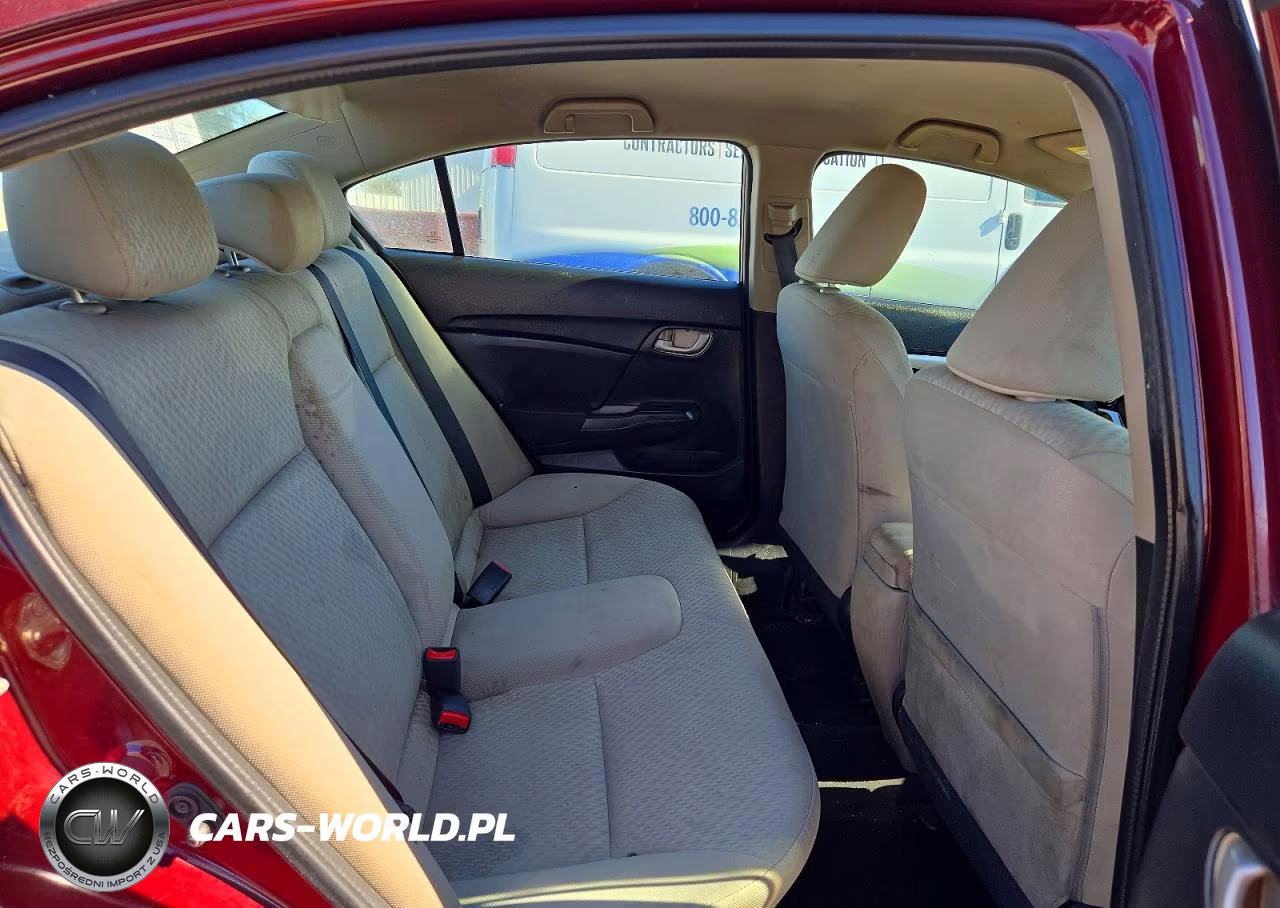 2014 Honda Civic Lx VIN:2HGFB2F52EH546533 - 10