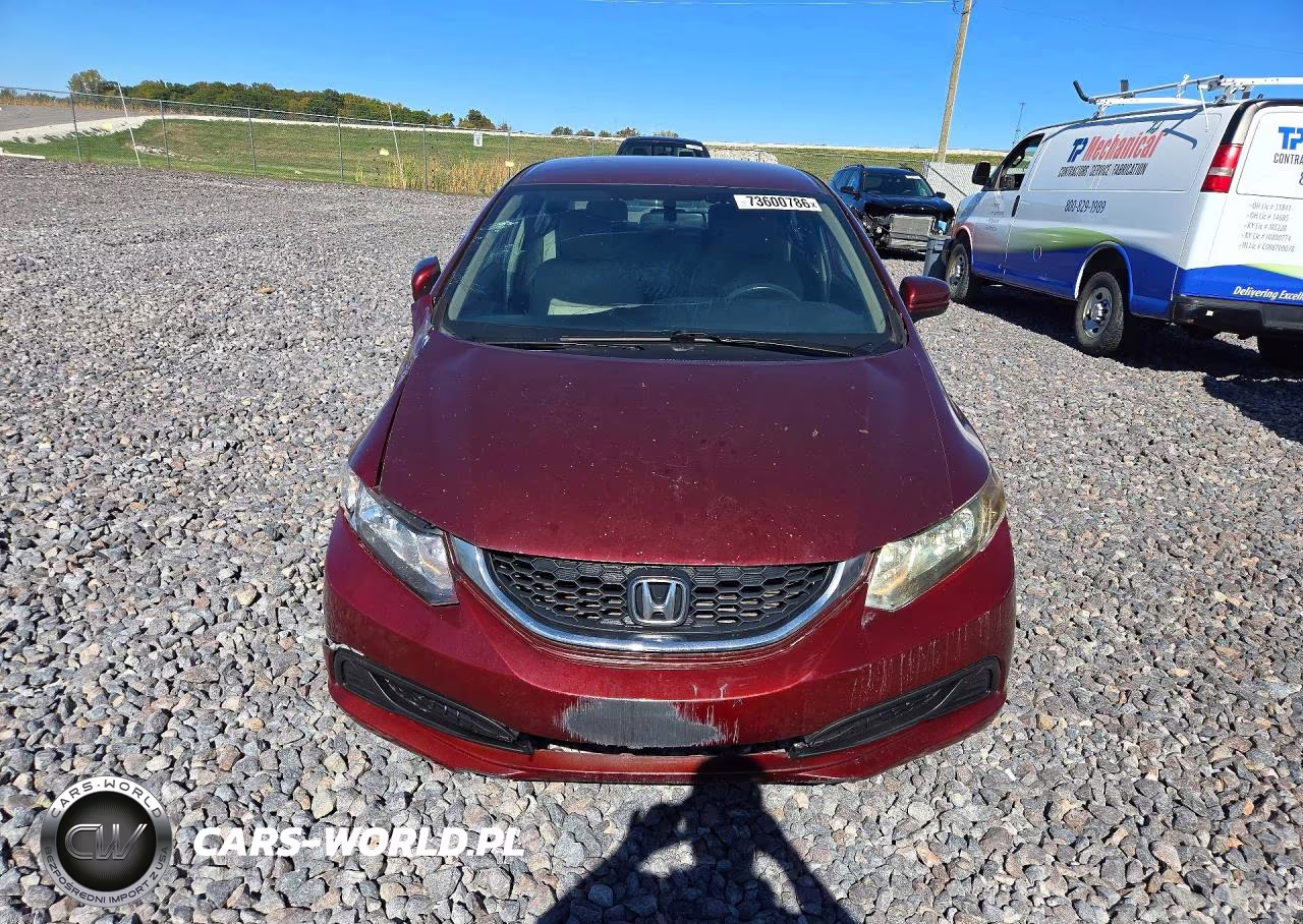 2014 Honda Civic Lx VIN:2HGFB2F52EH546533 - 5