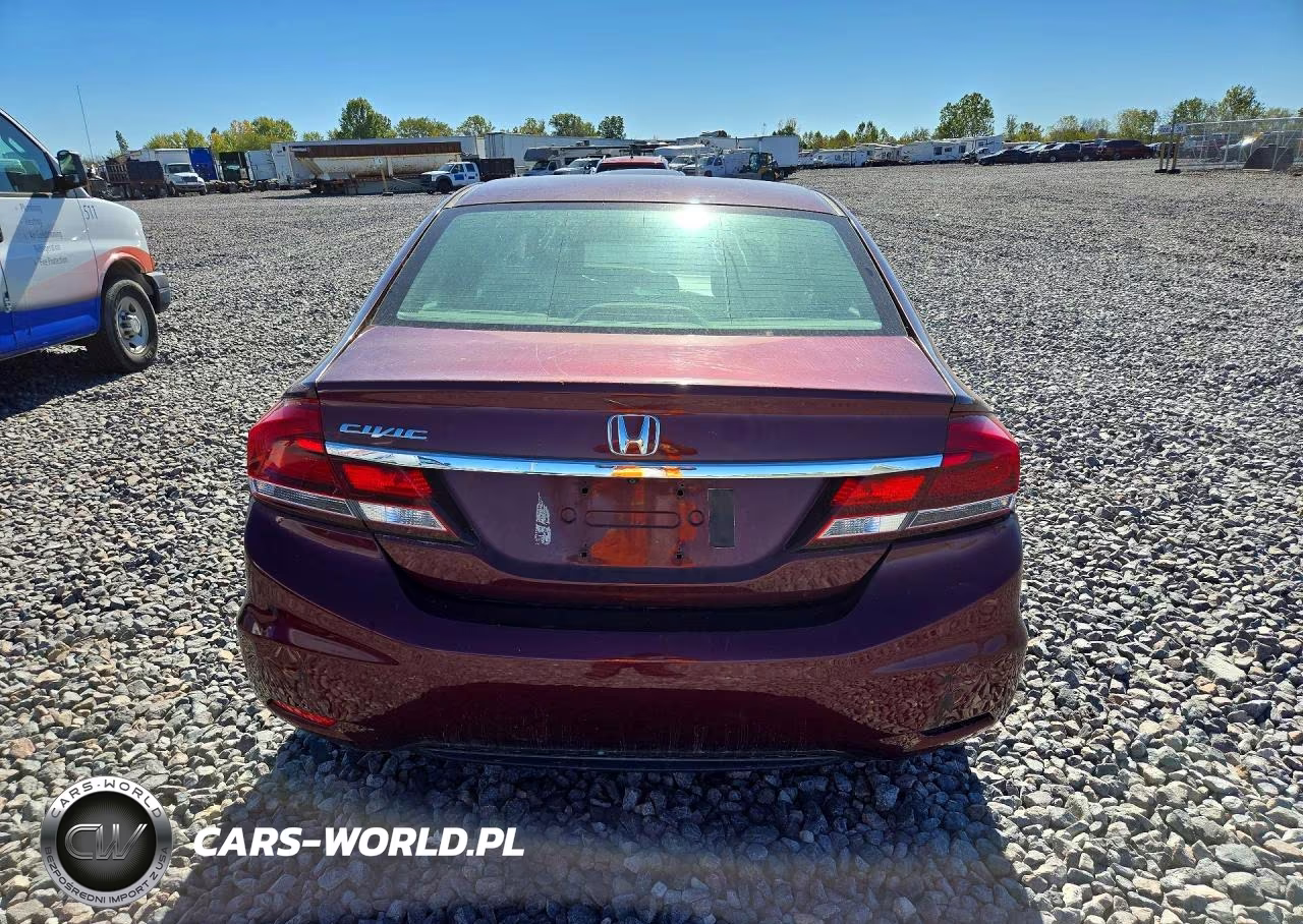 2014 Honda Civic Lx VIN:2HGFB2F52EH546533 - 6