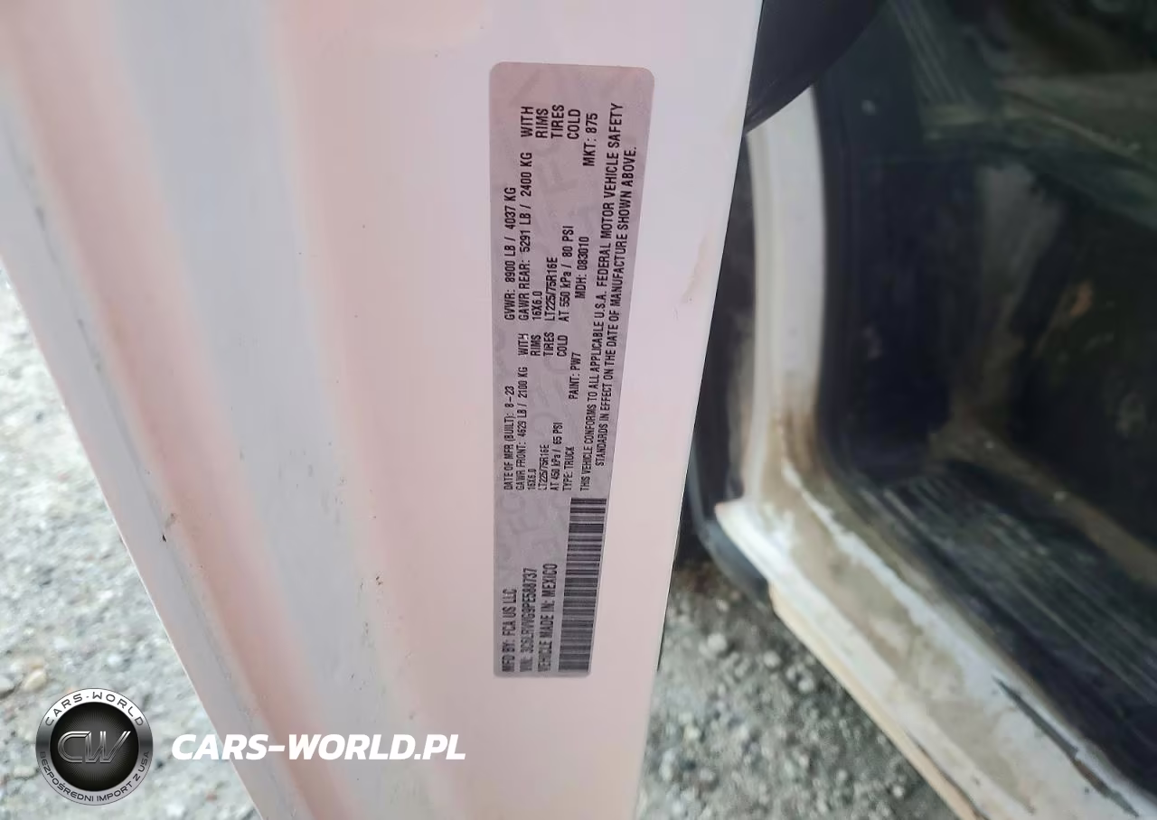 2023 Ram Promaster 2500 2500 Standard VIN:3C6LRVVG9PE588737 - 13