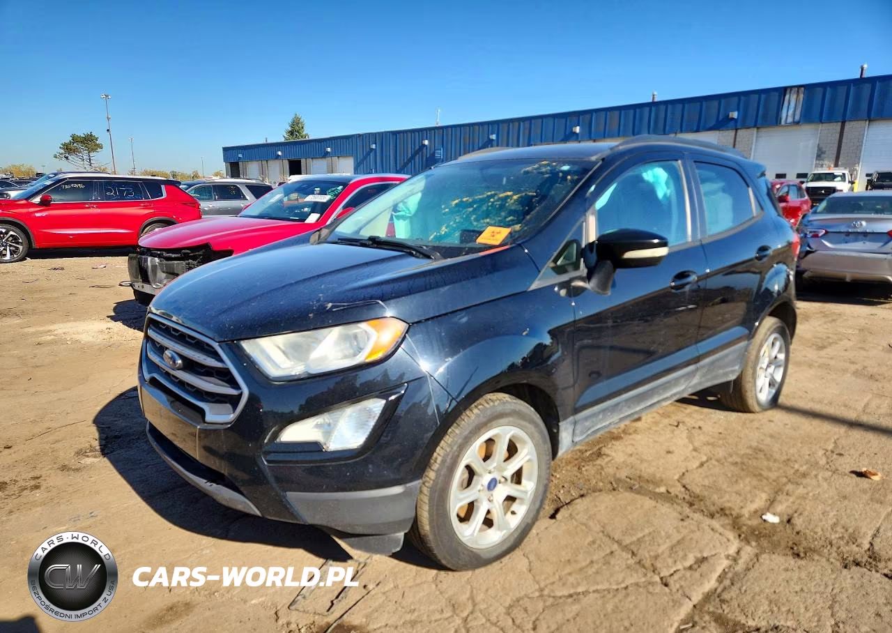 2018 Ford Ecosport Se VIN:MAJ3P1TE8JC222362 - 1