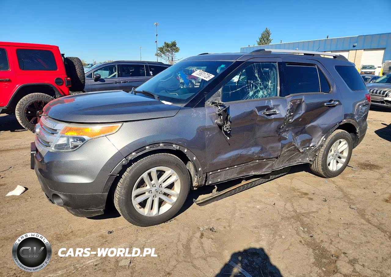 2013 Ford Explorer Xlt VIN:1FM5K8D84DGB76279 - 1