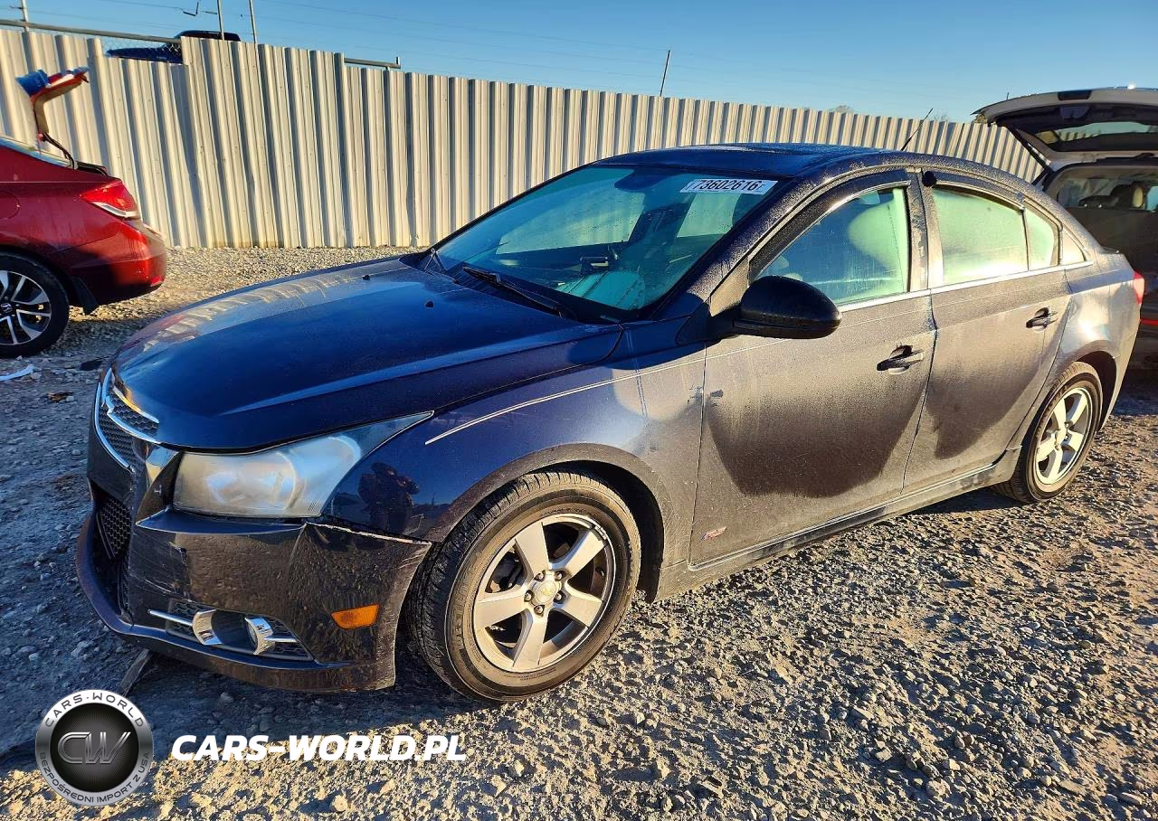 2014 Chevrolet Cruze Lt VIN:1G1PC5SB3E7202386 - 1