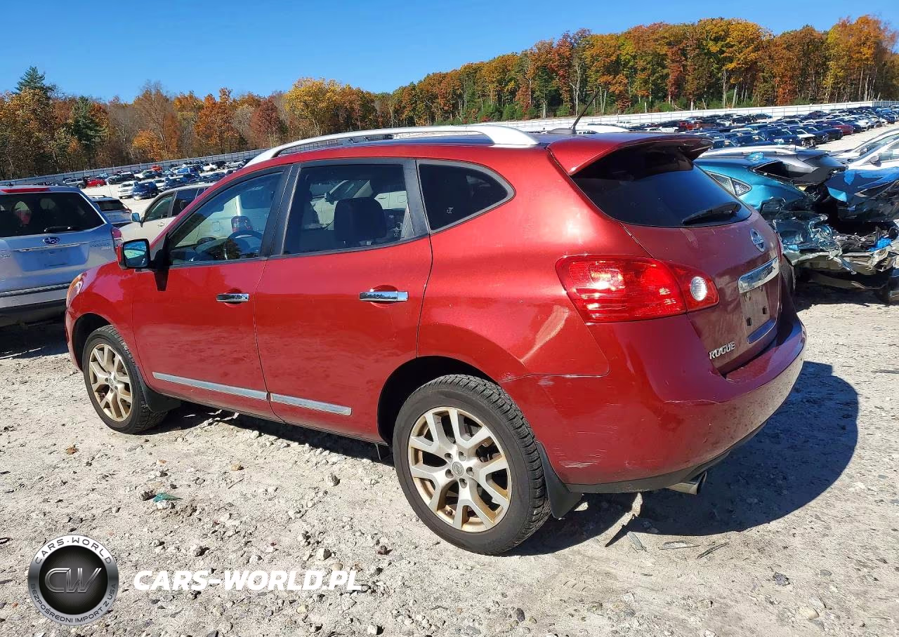2013 Nissan Rogue S VIN:JN8AS5MV1DW608747 - 2