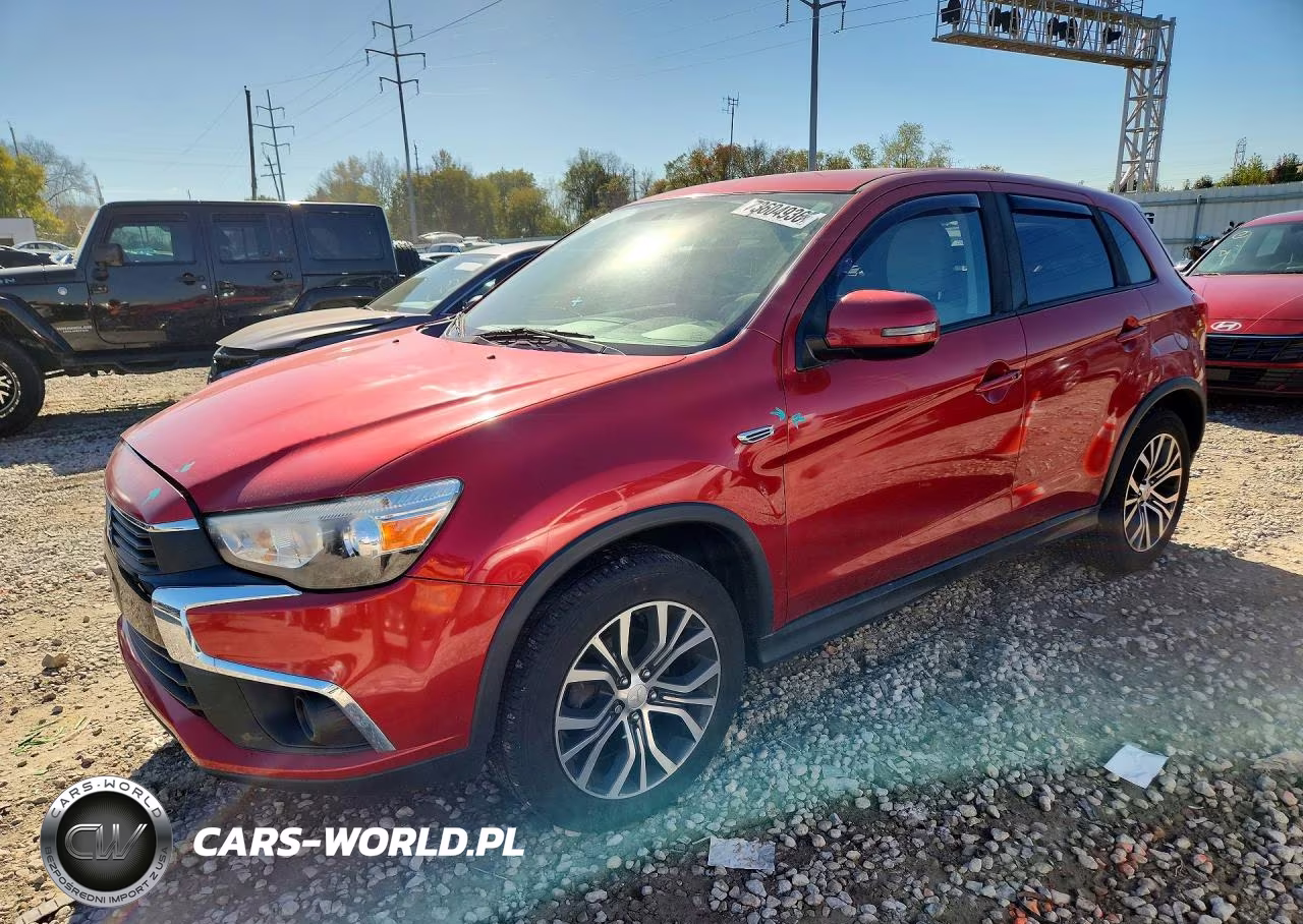 2017 Mitsubishi Outlander Sport Es VIN:JA4AP3AU5HZ014660 - 1