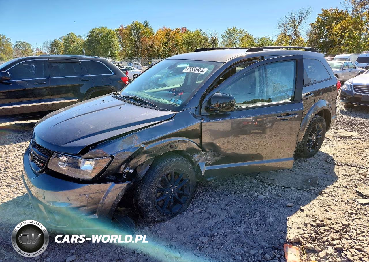 2019 Dodge Journey Se VIN:3C4PDCBBXKT764138 - 1