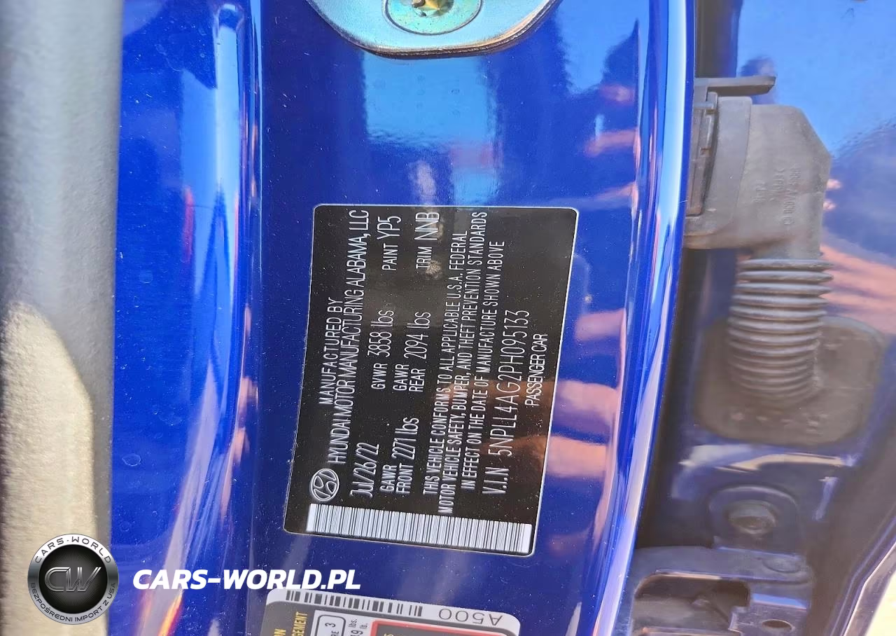 2023 Hyundai Elantra Se VIN:5NPLL4AG2PH095133 - 12