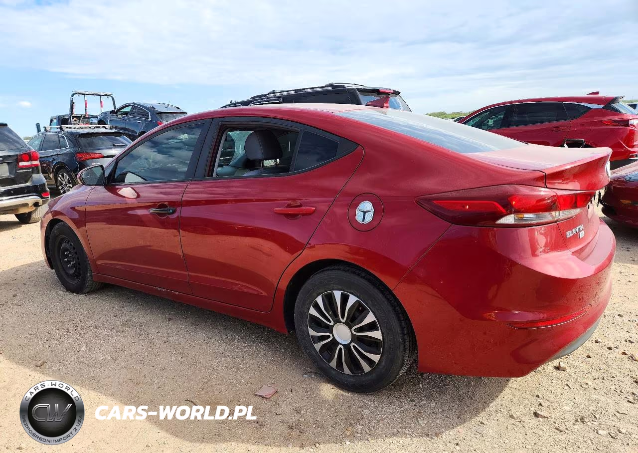 2017 Hyundai Elantra Se VIN:KMHD74LF7HU096472 - 2