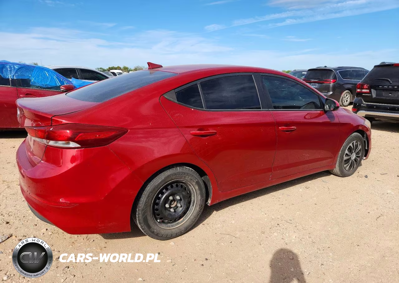 2017 Hyundai Elantra Se VIN:KMHD74LF7HU096472 - 3