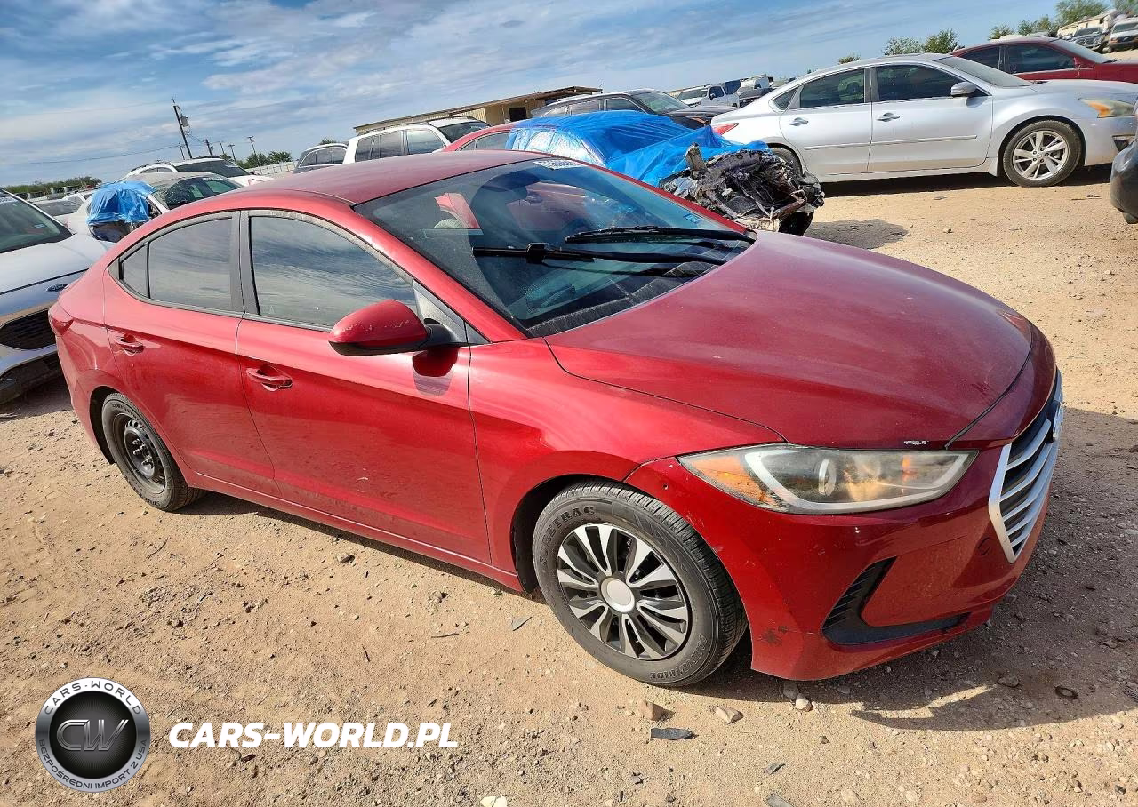 2017 Hyundai Elantra Se VIN:KMHD74LF7HU096472 - 4