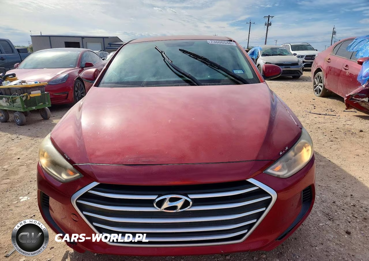 2017 Hyundai Elantra Se VIN:KMHD74LF7HU096472 - 5