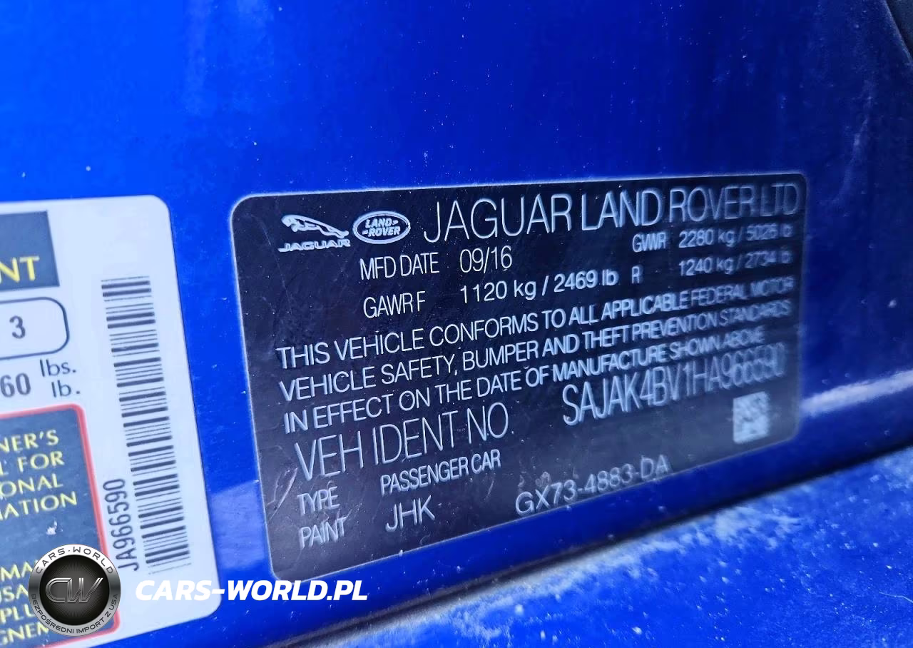 2017 Jaguar Xe Prestige VIN:SAJAK4BV1HA966590 - 12