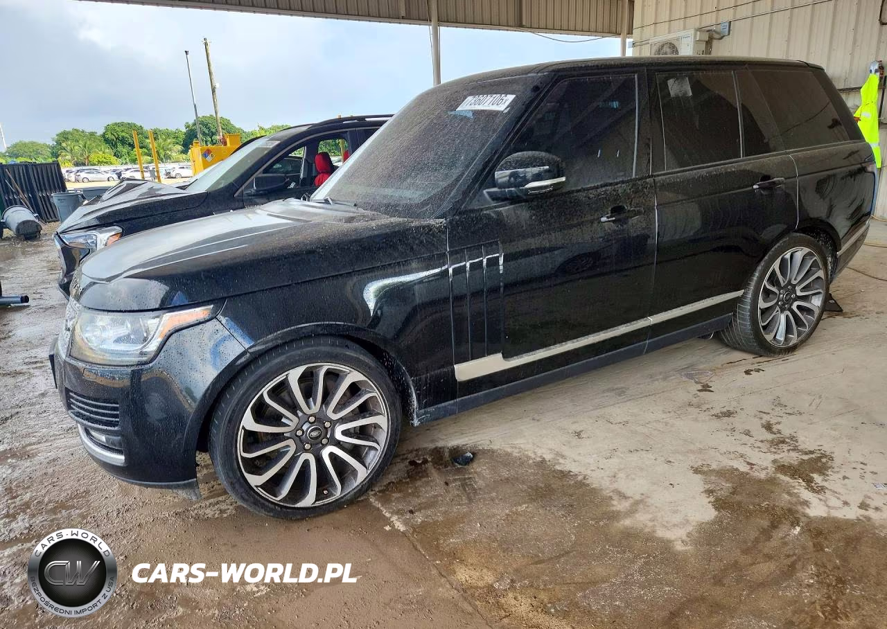 2016 Land Rover Range Rover Supercharged VIN:SALGS2EF0GA301396 - 1