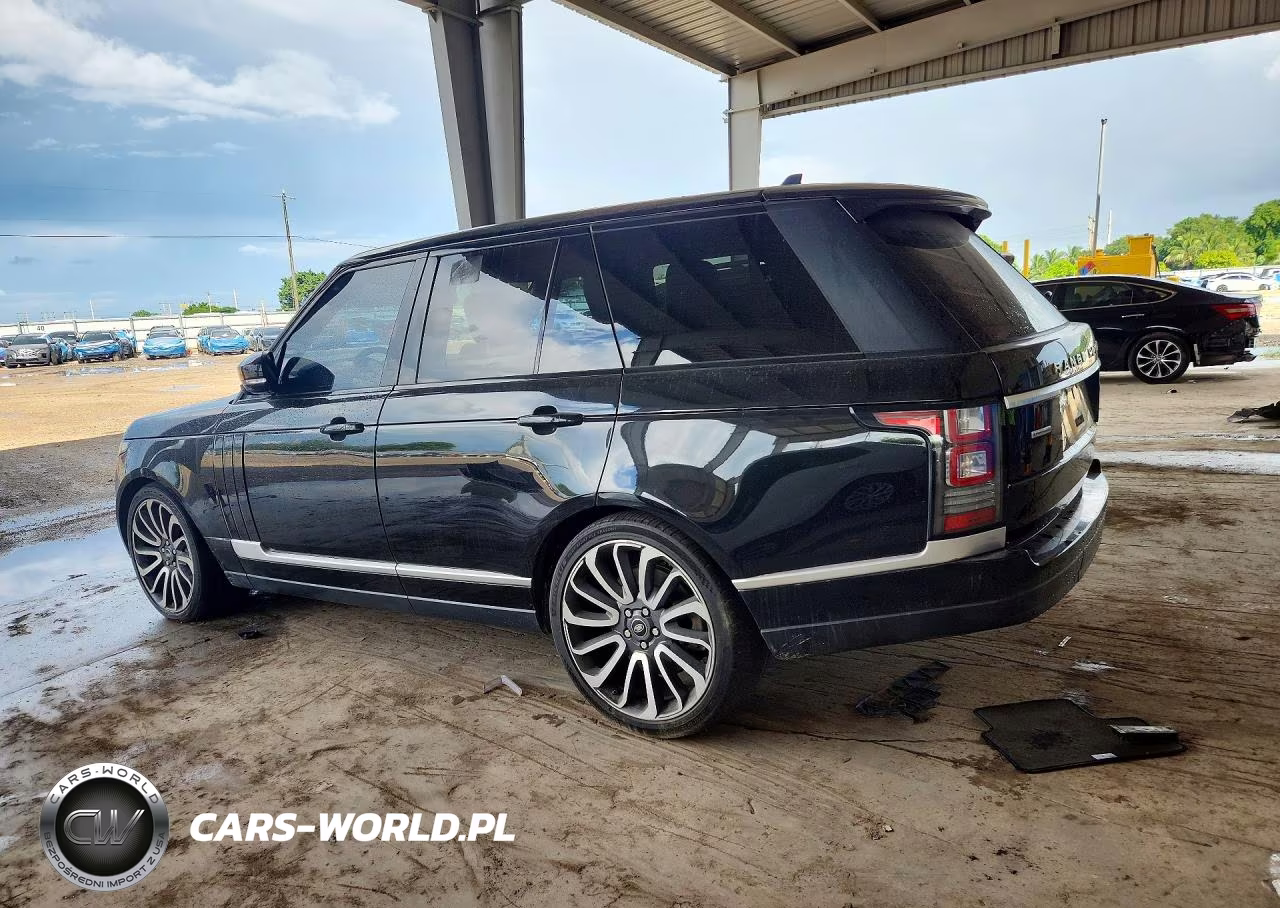 2016 Land Rover Range Rover Supercharged VIN:SALGS2EF0GA301396 - 2