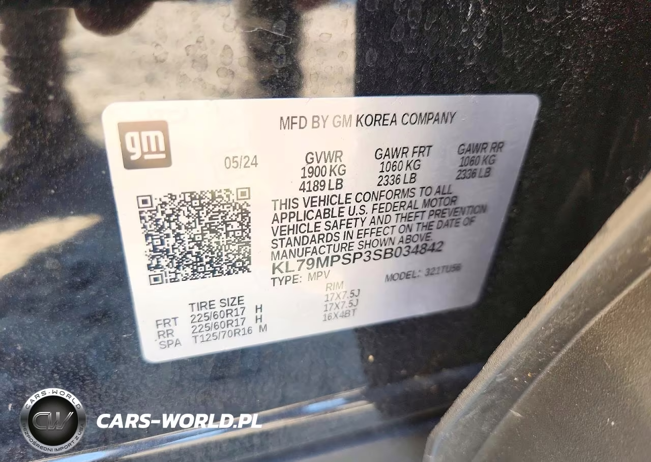 2025 Chevrolet Trailblazer Lt VIN:KL79MPSP3SB034842 - 13