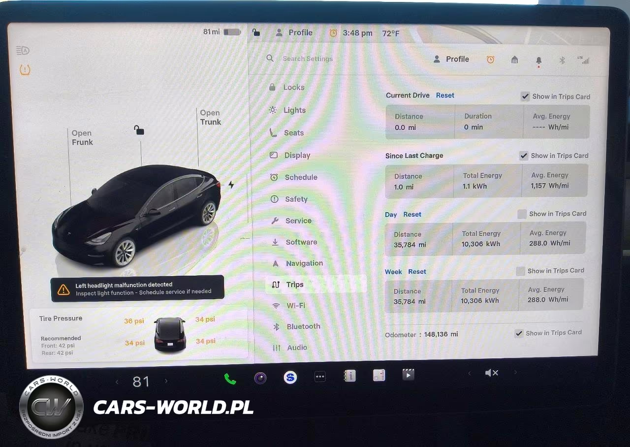 2022 Tesla Model 3 VIN:5YJ3E1EB3NF305127 - 9