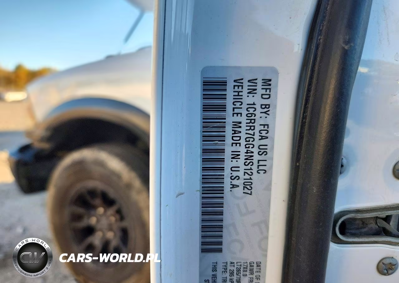 2022 Ram 1500 Classic Slt VIN:1C6RR7GG4NS121027 - 12