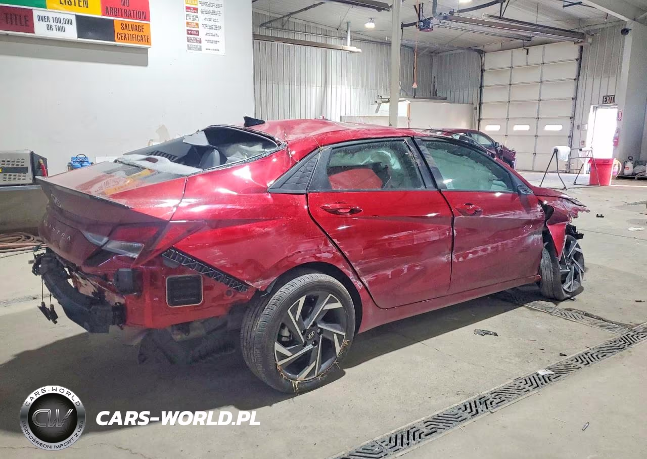 2025 Hyundai Elantra Sel Sport VIN:KMHLM4DG1SU963397 - 3