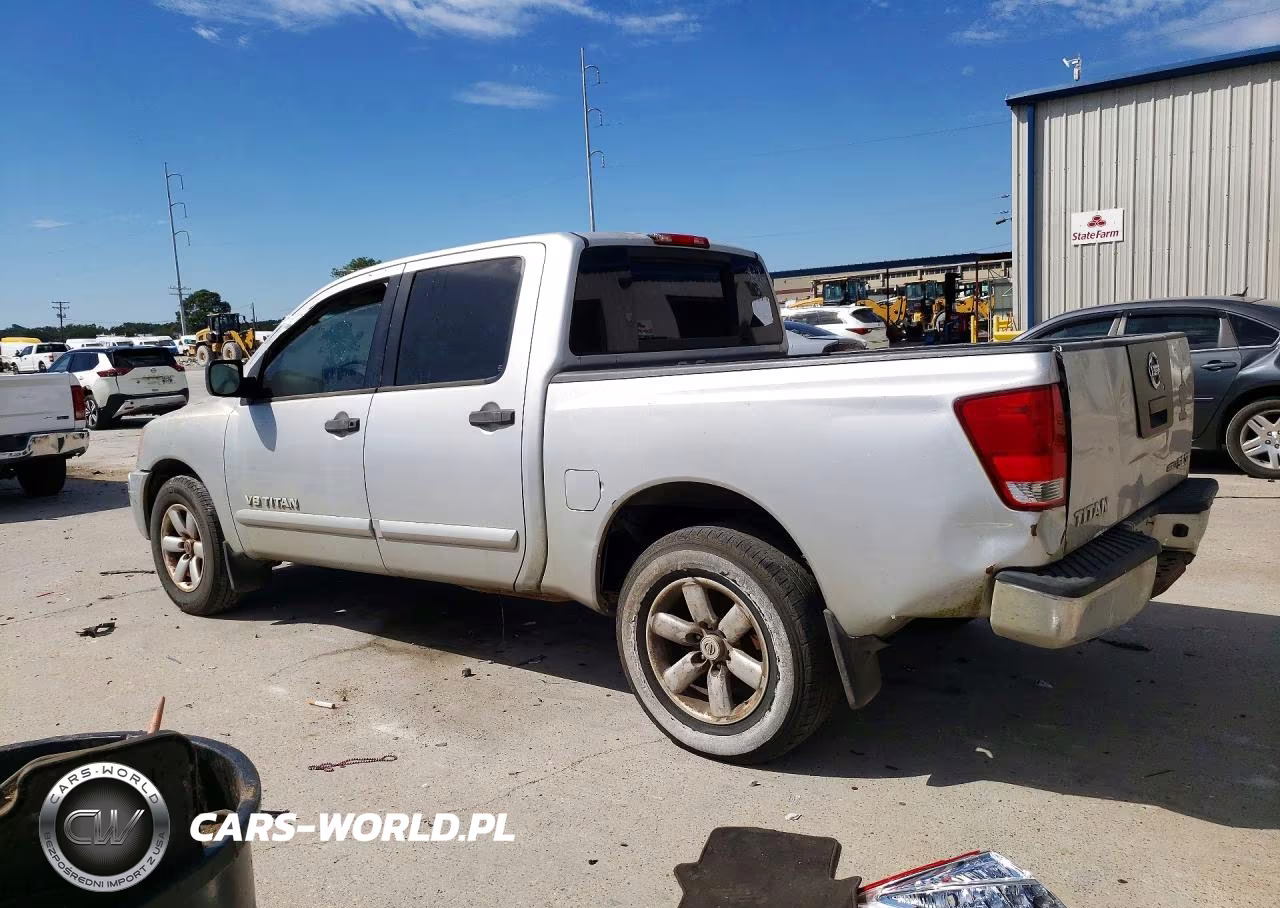 2008 Nissan Titan Xe Ffv VIN:1N6BA07D68N354647 - 2