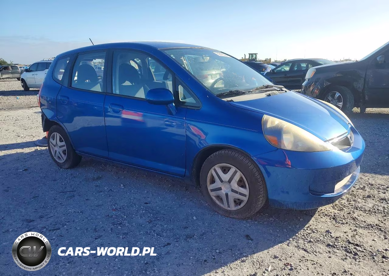2007 Honda Fit VIN:JHMGD38487S053621 - 4