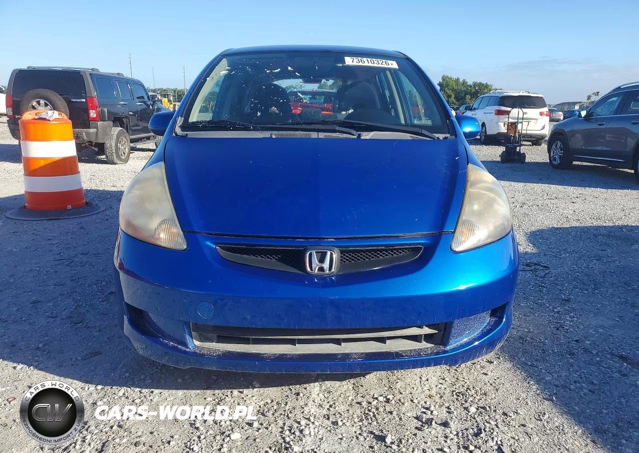 2007 Honda Fit VIN:JHMGD38487S053621 - 5