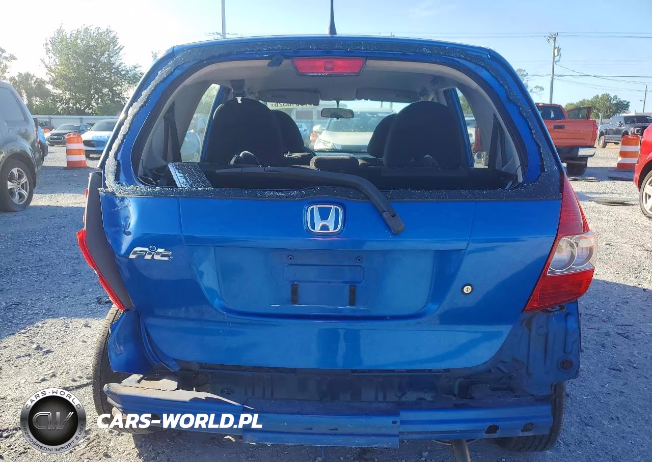 2007 Honda Fit VIN:JHMGD38487S053621 - 6