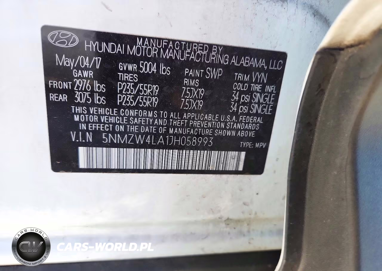 2018 Hyundai Santa Fe Sport 2.0T Ultimate VIN:5NMZW4LA1JH058993 - 12