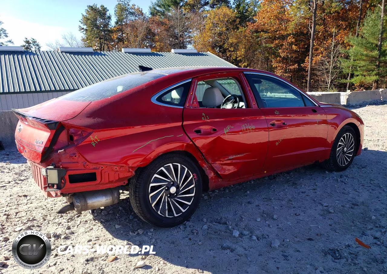 2020 Hyundai Sonata Hybrid Limited VIN:KMHL54JJ9LA011988 - 3