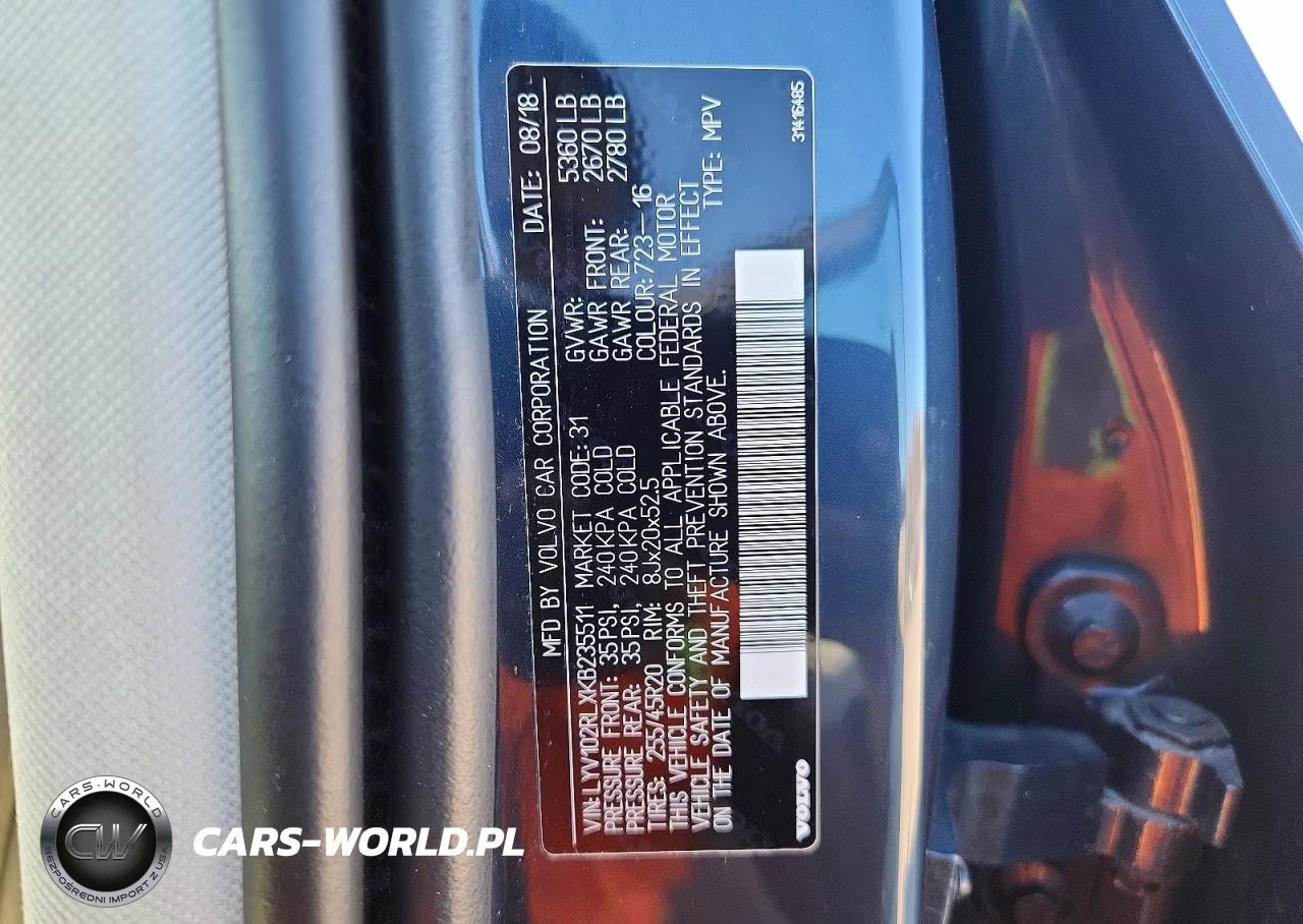 2019 Volvo Xc60 T5 Inscription VIN:LYV102RLXKB235511 - 13