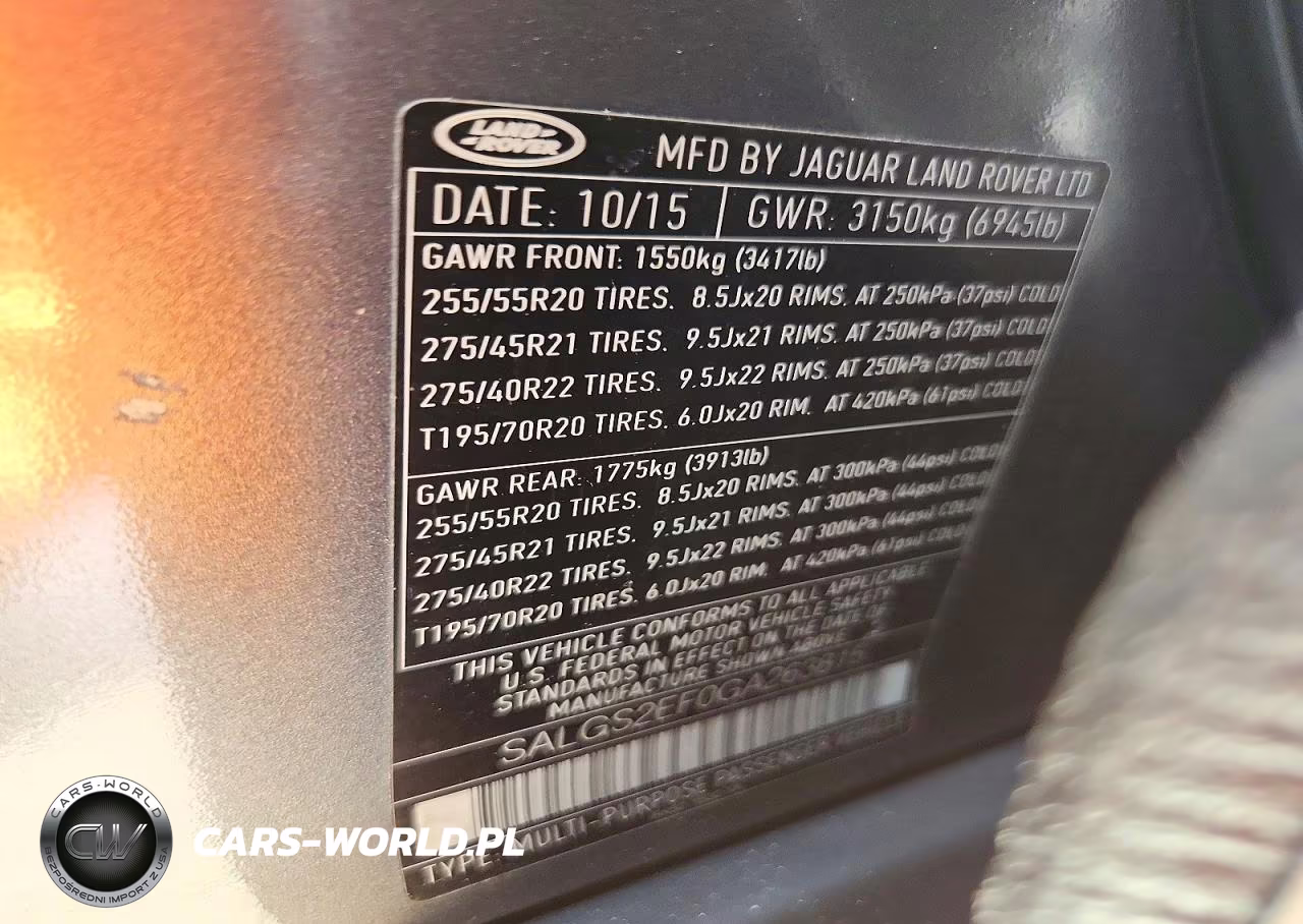 2016 Land Rover Range Rover Supercharged VIN:SALGS2EF0GA263815 - 14