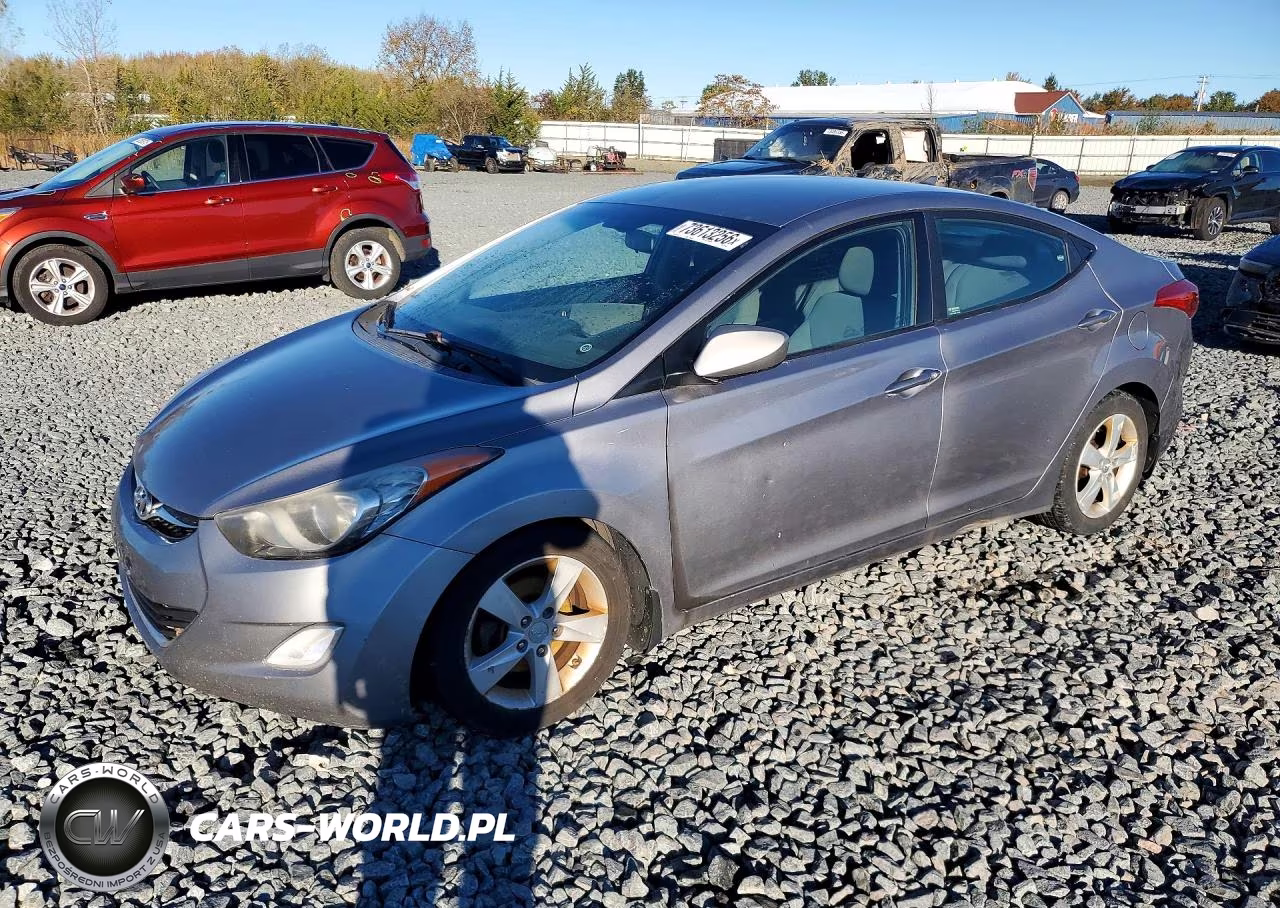 2013 Hyundai Elantra Gls VIN:KMHDH4AE5DU497889 - 1
