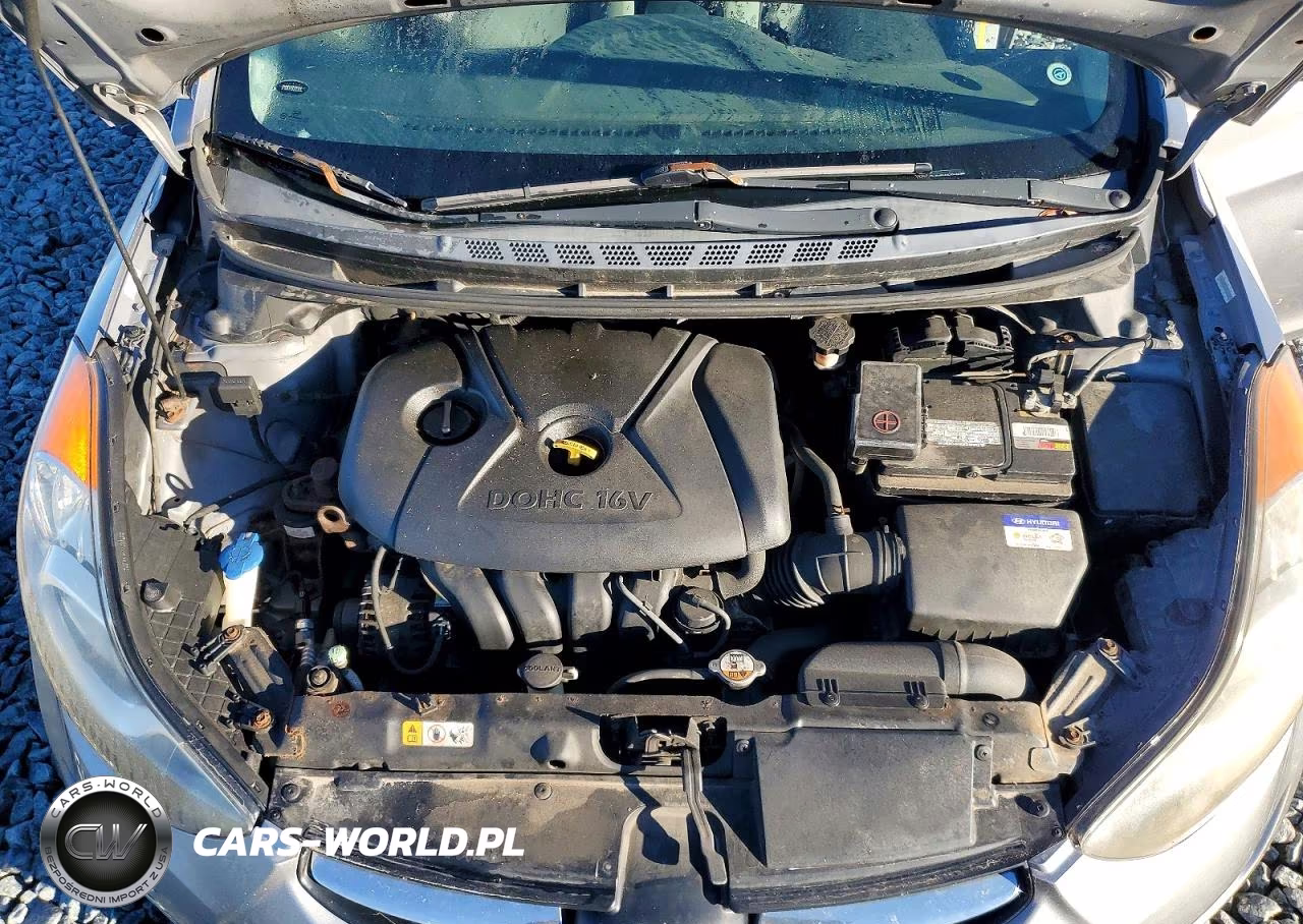 2013 Hyundai Elantra Gls VIN:KMHDH4AE5DU497889 - 11