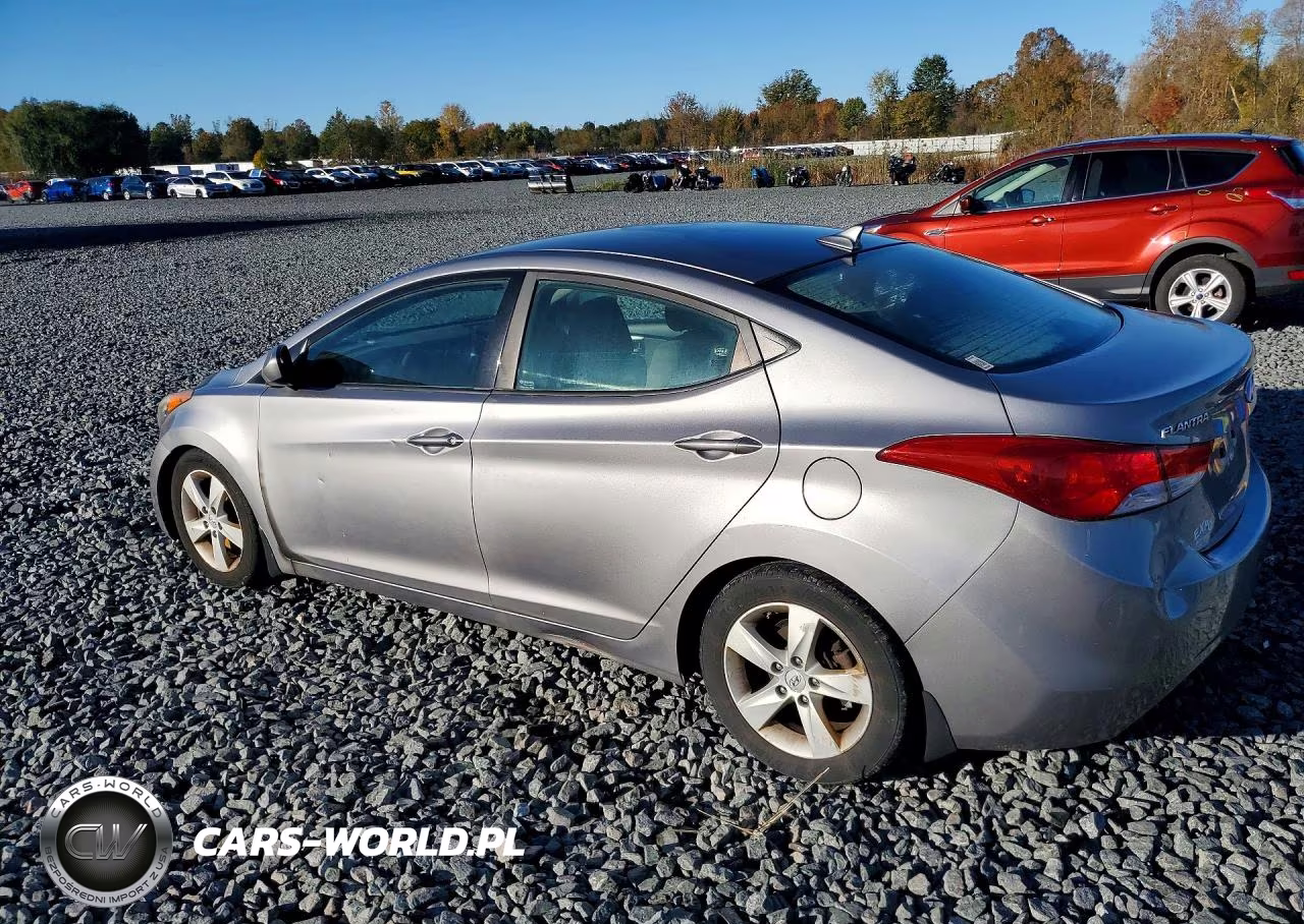 2013 Hyundai Elantra Gls VIN:KMHDH4AE5DU497889 - 2