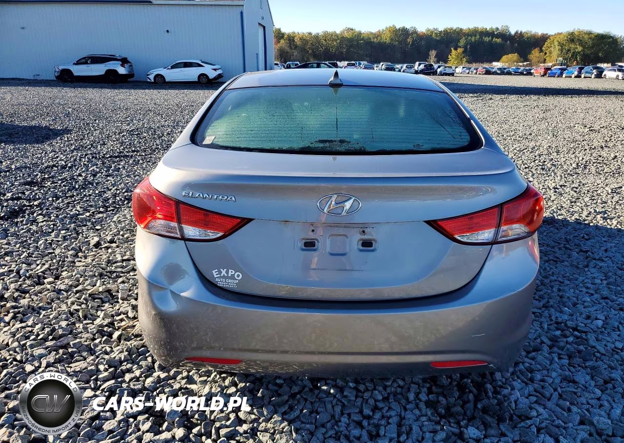 2013 Hyundai Elantra Gls VIN:KMHDH4AE5DU497889 - 6