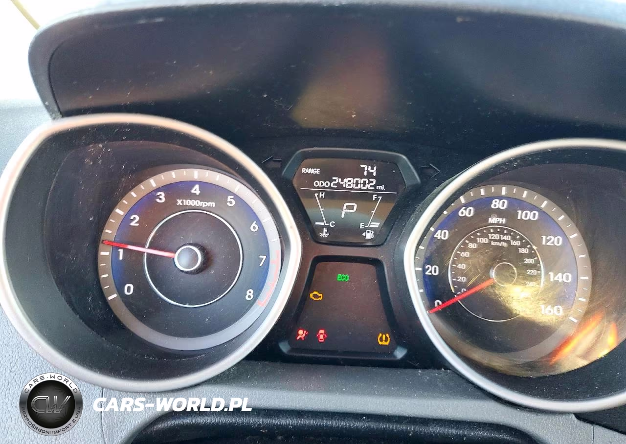 2013 Hyundai Elantra Gls VIN:KMHDH4AE5DU497889 - 9