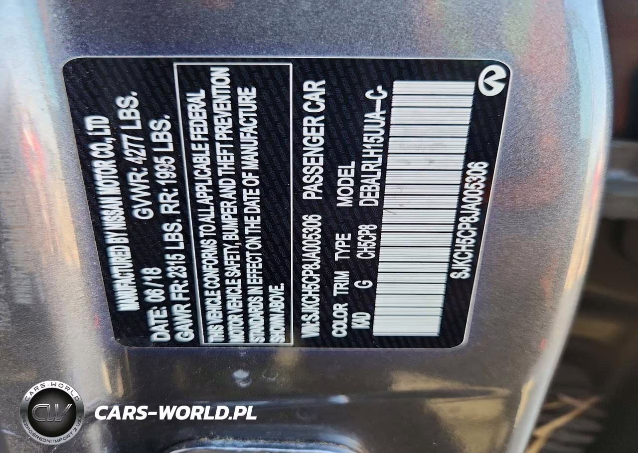 2018 Infiniti Qx30 Essential VIN:SJKCH5CP8JA005306 - 14