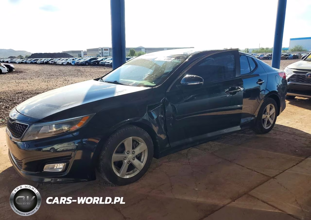 2015 Kia Optima Lx VIN:5XXGM4A71FG445022 - 1