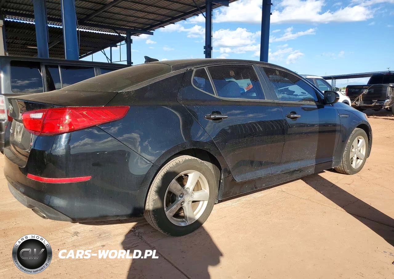 2015 Kia Optima Lx VIN:5XXGM4A71FG445022 - 3