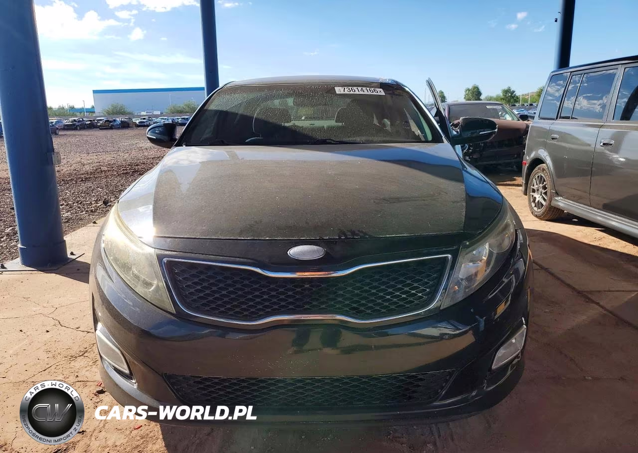 2015 Kia Optima Lx VIN:5XXGM4A71FG445022 - 5