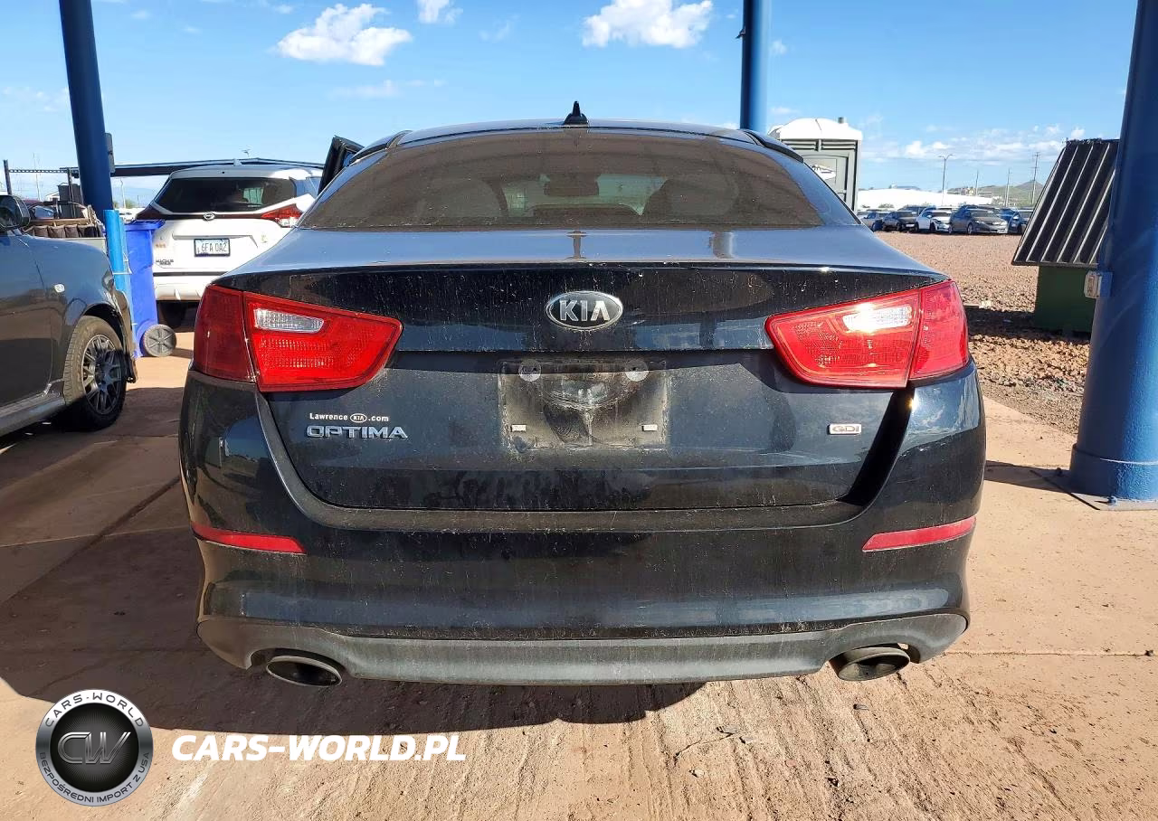 2015 Kia Optima Lx VIN:5XXGM4A71FG445022 - 6
