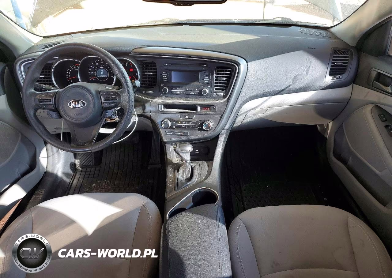 2015 Kia Optima Lx VIN:5XXGM4A71FG445022 - 8